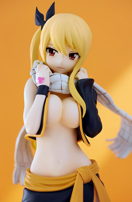 POP UP PARADE FAIRY TAIL Lucy Heartfilia Natsu Costume Ver. L Size, Non-scale, Plastic, Pre-painted Complete Figure