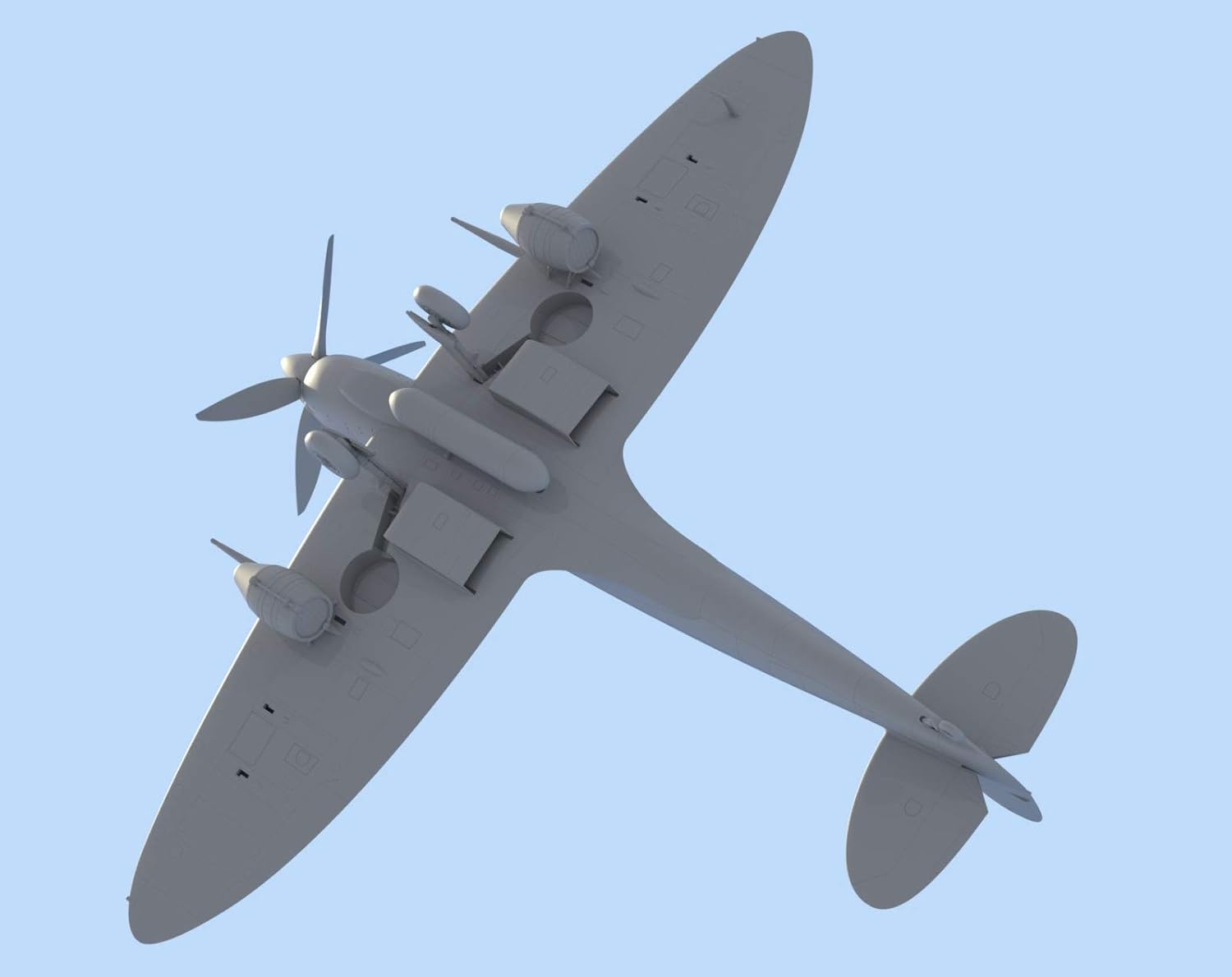 ICM 1:48 - Spitfire Mk.IXC Beer Delivery