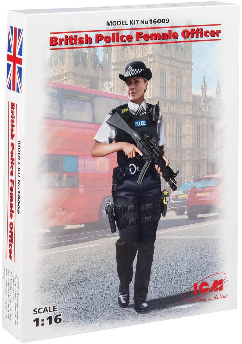 ICM 1:16 - British Police Female Officer