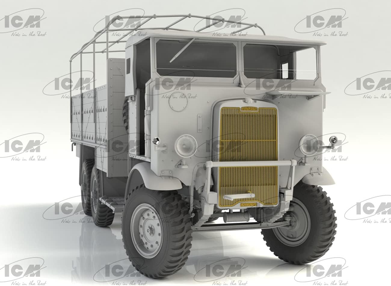 ICM 1:35 Leyland Retriever WWII British Truck, Model Kit, ICM35600