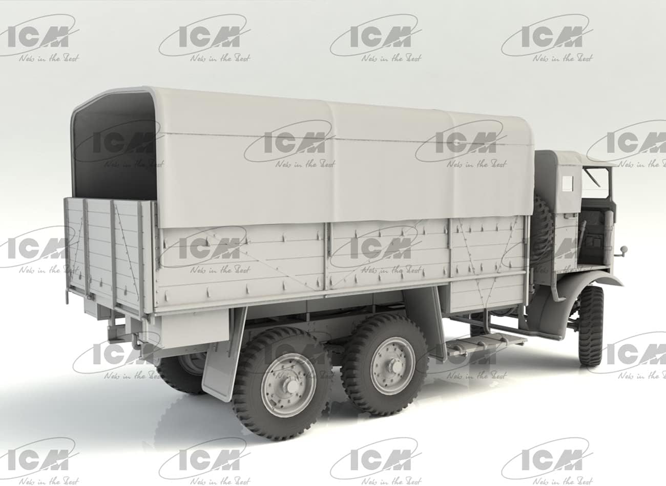 ICM 1:35 Leyland Retriever WWII British Truck, Model Kit, ICM35600