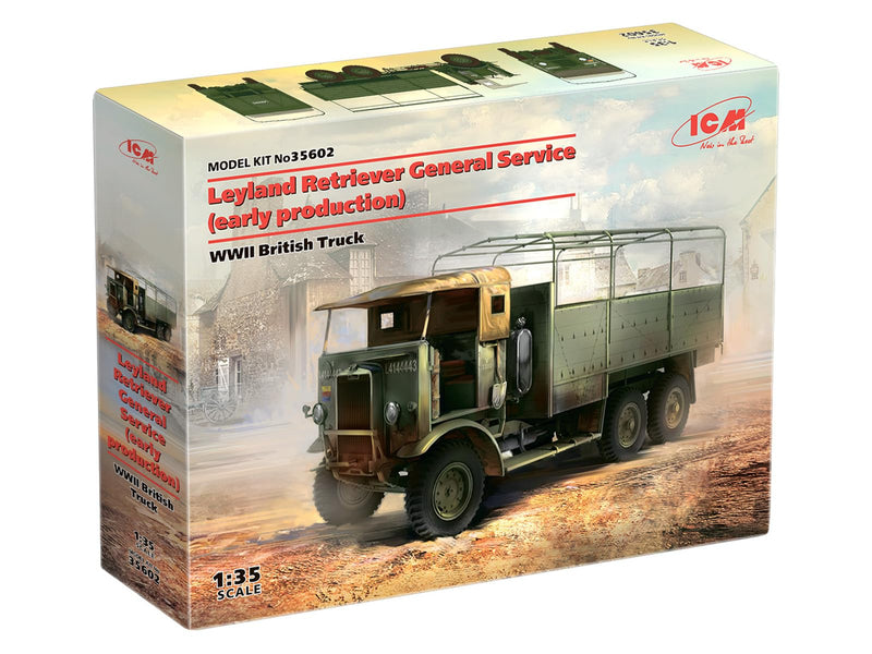 ICM 1:35 - Leyland Retriever WWII British Truck (Early)