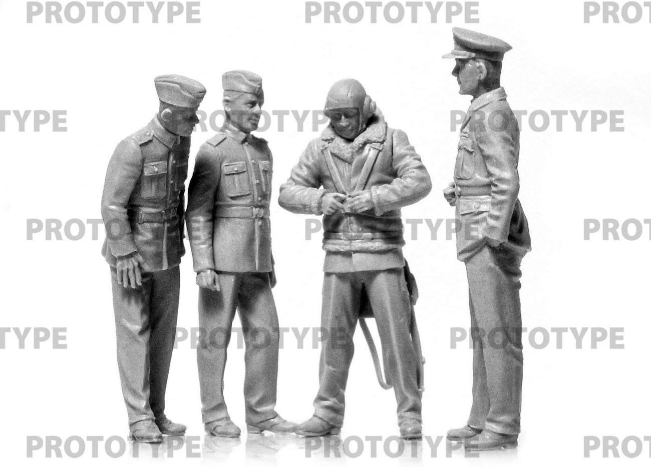 ICM 1:32 - WWII RAF Cadets (New Molds)