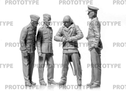 ICM 1:32 - WWII RAF Cadets (New Molds)