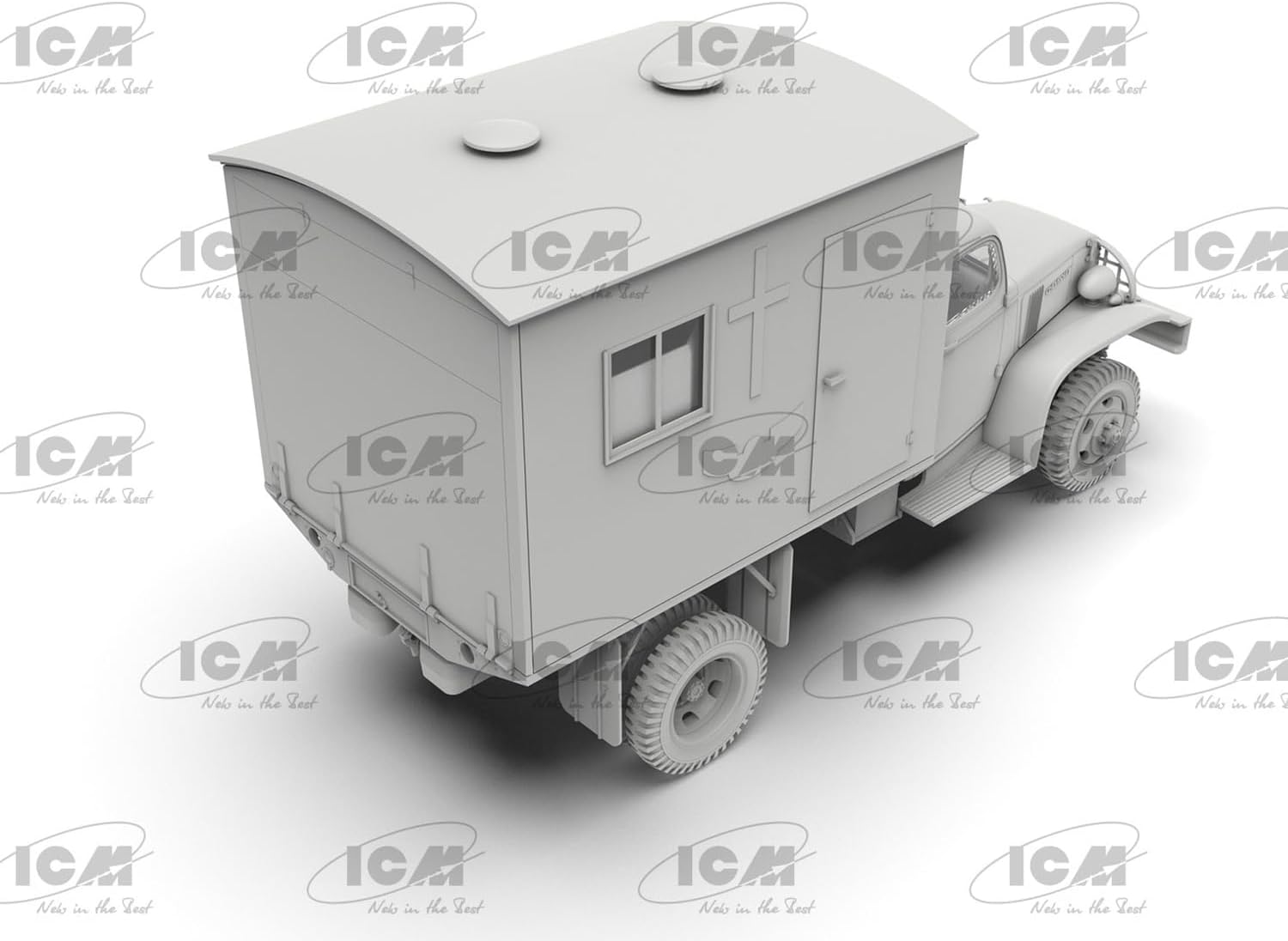 ICM ICM35586 Scale Model, Black