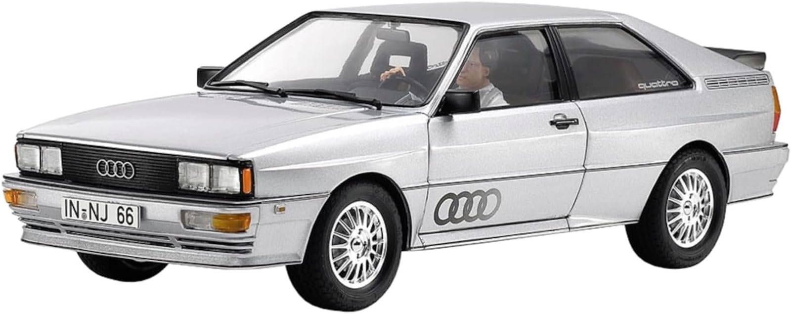 TAMIYA 24031 1:24 Audi Quattro, kit di costruzione in plastica, hobby, artigianato, incollaggio, modellismo, modellismo in plastica
