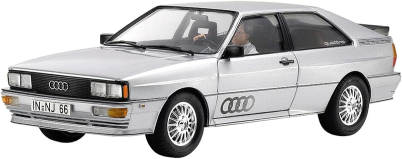 TAMIYA 24031 1:24 Audi Quattro, kit di costruzione in plastica, hobby, artigianato, incollaggio, modellismo, modellismo in plastica