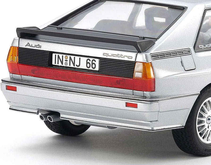 TAMIYA 24031 1:24 Audi Quattro, kit di costruzione in plastica, hobby, artigianato, incollaggio, modellismo, modellismo in plastica