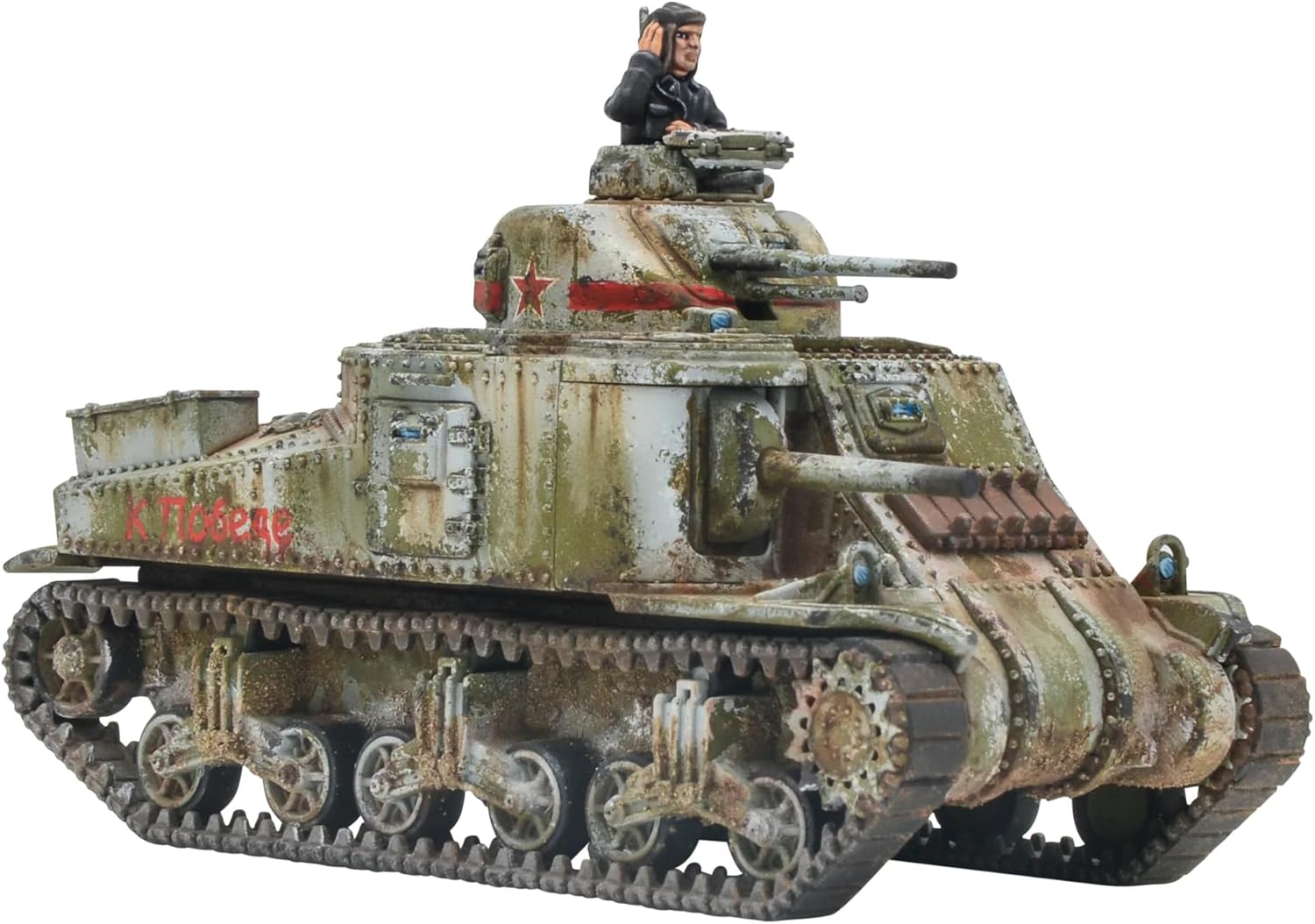 Warlord Games M3 Lee Medium Tank - 1:56 / 28mm US Army Plastic Scale Model Tank for Bolt Action Highly Detailed World War 2 Miniatures