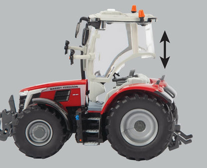 Britains Massey Ferguson 6S.180 Tractor Toy, Farm Toys for Children, Massey Ferguson Tractor Toy Compatible with 1:32 Scale Farm Animals and Toys, Suitable for Collectors &Children from 3Years