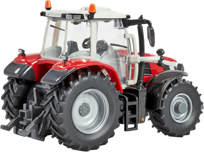 Britains Massey Ferguson 6S.180 Tractor Toy, Farm Toys for Children, Massey Ferguson Tractor Toy Compatible with 1:32 Scale Farm Animals and Toys, Suitable for Collectors &Children from 3Years