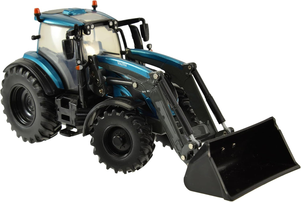 Britains Valtra T234 with Front Loader - Diecast Toy Tractor Farm Toys 1 32 Scale - Metal and Plastic Tractor Toys - Collectible Model Tractors for Plus 3 Year Olds