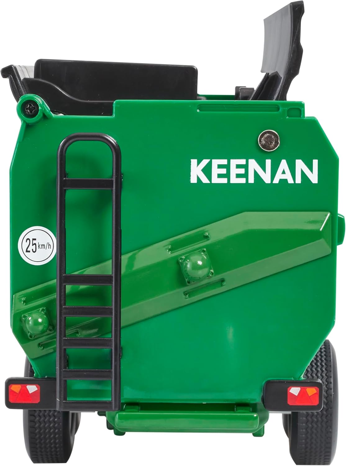 Britains KEENAN MechFiber365+ Diet Feeder Wagon | 1:32 Scale Diecast Metal and Plastic Tractor Toy | Child's Farm Toys for Indoors and Outdoors | Tractor Toys for 3+ Year Old Boys and Girls