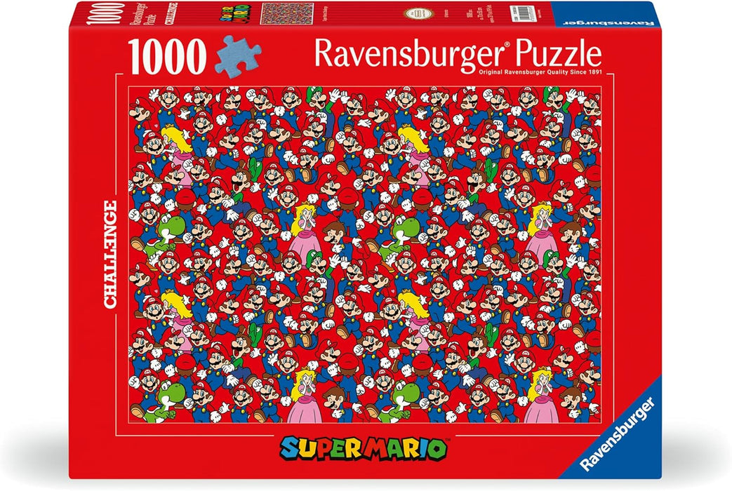 Ravensburger Super Mario 1000 Piece Jigsaw Puzzles for Kids and Adults Age 12 Years Up - Challenge Edition