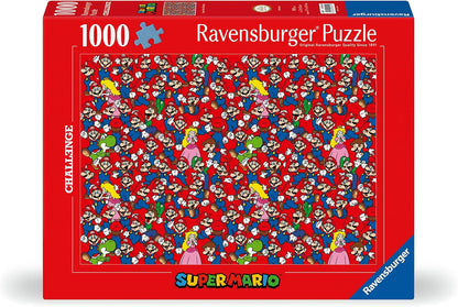 Ravensburger Super Mario 1000 Piece Jigsaw Puzzles for Kids and Adults Age 12 Years Up - Challenge Edition