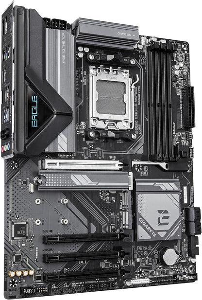 GIGABYTE B850 EAGLE WIFI6E Motherboard - AMD Ryzen 9000 Series CPUs, 8+2+2 Phases Digital VRM, up to 8200MHz DDR5 (OC), 1xPCIe 5.0 + 2xPCIe 4.0 M.2, GbE LAN, WIFI 6E, USB 3.2 Gen 2