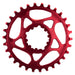 ABSOLUTE BLACK Chainring Direct Mount Singlespeed 30TRed, Aluminium 7075, Round, 1x10/11/12