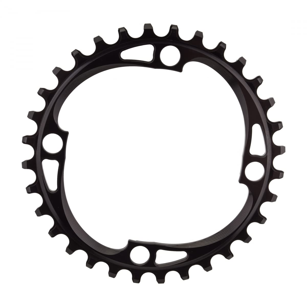 absoluteBLACK Absolute Black 104 BCD N/W Chainring 104mm 32t 4b Bk