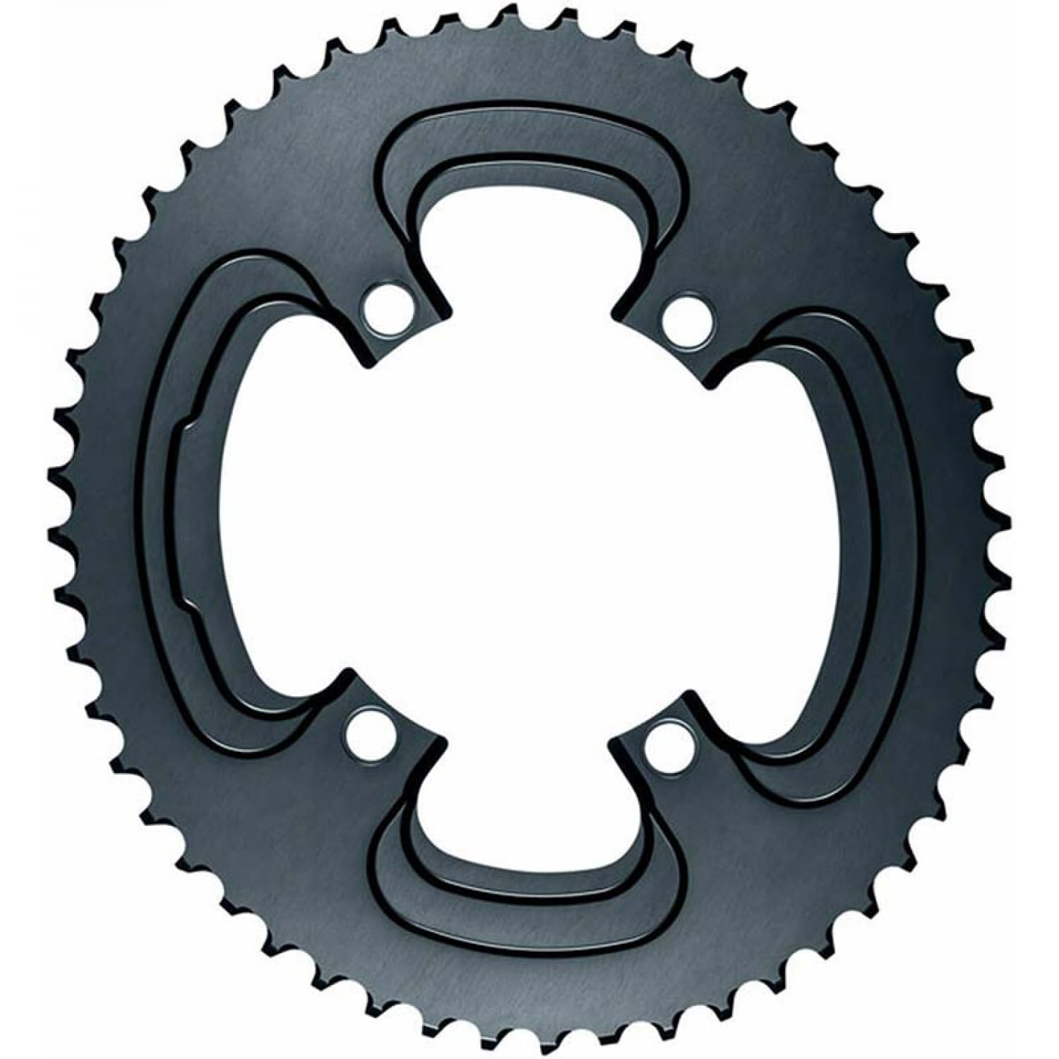 absoluteBLACK ABSOLUTE BLACK CHAINRING TRAINING OVAL 110mm 50T 4B 2X GY