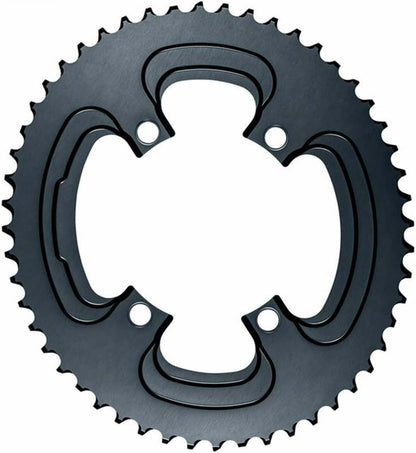 absoluteBLACK ABSOLUTE BLACK CHAINRING TRAINING OVAL 110mm 50T 4B 2X GY