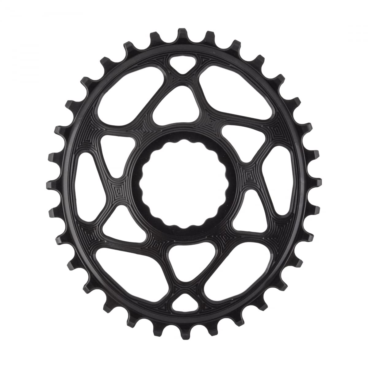 Assoluto Black Race Face ovale Cinch Boost Direct Mount Traction Corona