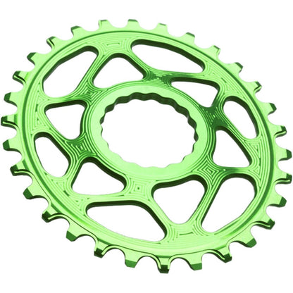 Assoluto Black Race Face ovale Cinch Boost Direct Mount Traction Corona