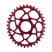 AbsoluteBLACK, OVAL RaceFace Cinch DM N/W BOOST148 (3mm offset), RED, 36T, OVAL