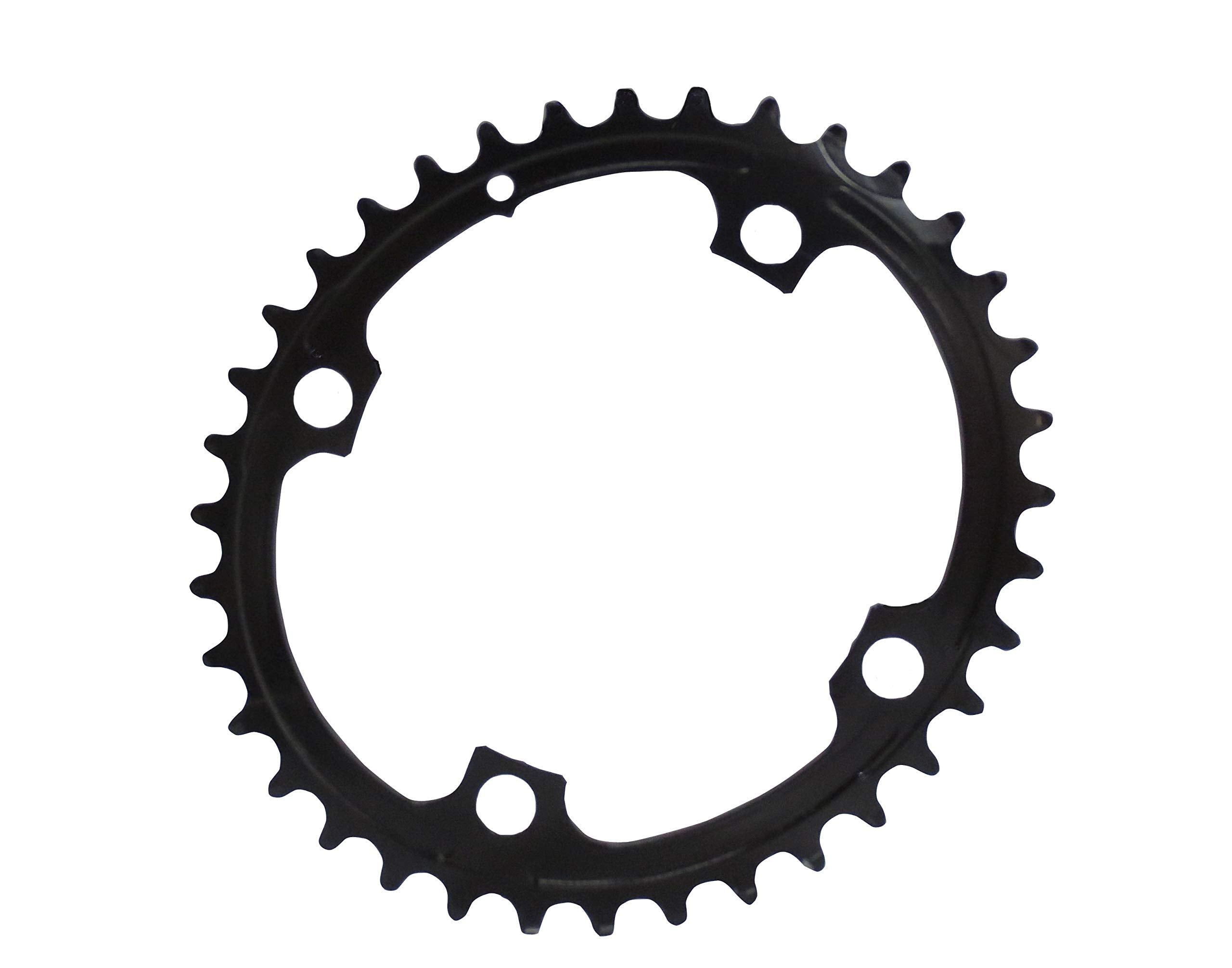 ABSOLUTEBLACK Chainring Ø110mm (FSA Asymmetric) Inner (double) 36T 4/5 holes FSA