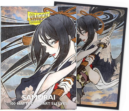 Dragon Shield Sleeves: Standard Matte Dual Art - Samurai 100ct