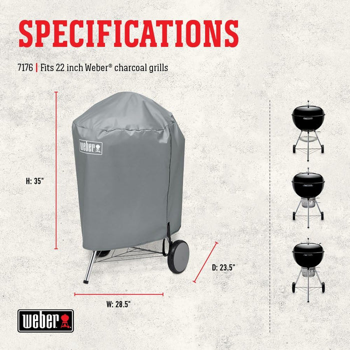 Weber - Barbecuehoes Houtskoolbarbecue ( 57cm )