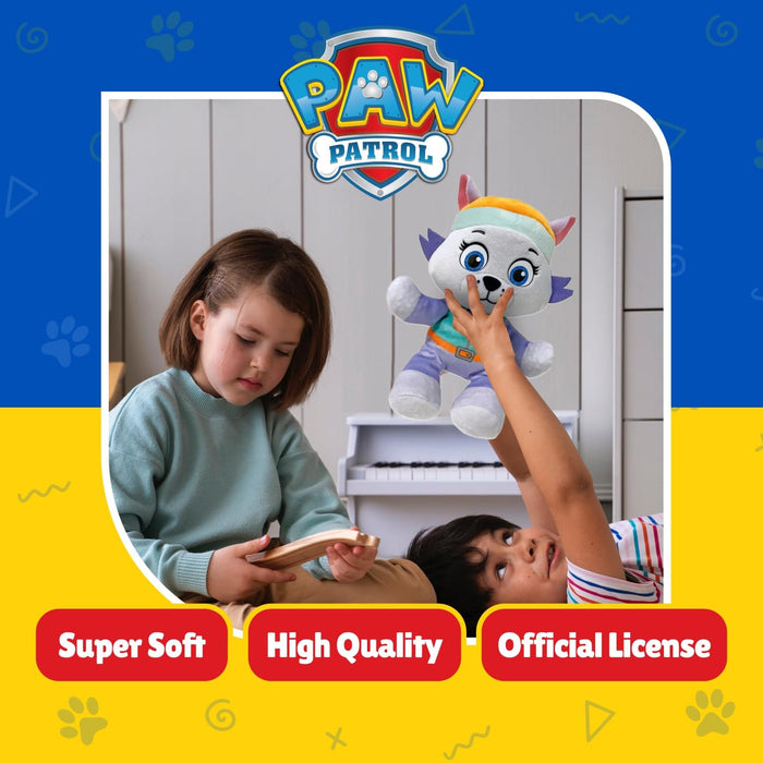 TY Everest Paw Patrol Soft Plush Toy for Kids, Cuddly Teddy, Collectible Stuffed Toy, Beanie Babies Range, Regular