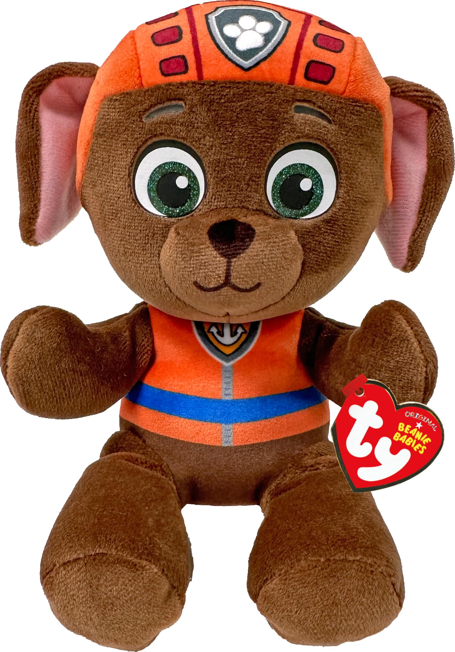 TY Zuma Paw Patrol Soft Plush Toy for Kids, Cuddly Teddy Collectible Stuffed Toy, Beanie Babies Range, Regular