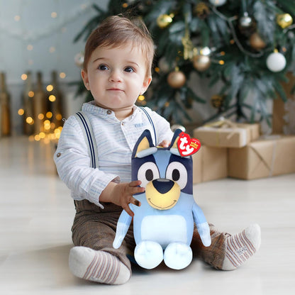 TY Bluey Bingo Soft Plush Toy for Kids, Teddy Bear Collectible Plushie, Stuffed Cuddly Toy for Baby, Official Beanie Babies Range, Soft Toys for Kids