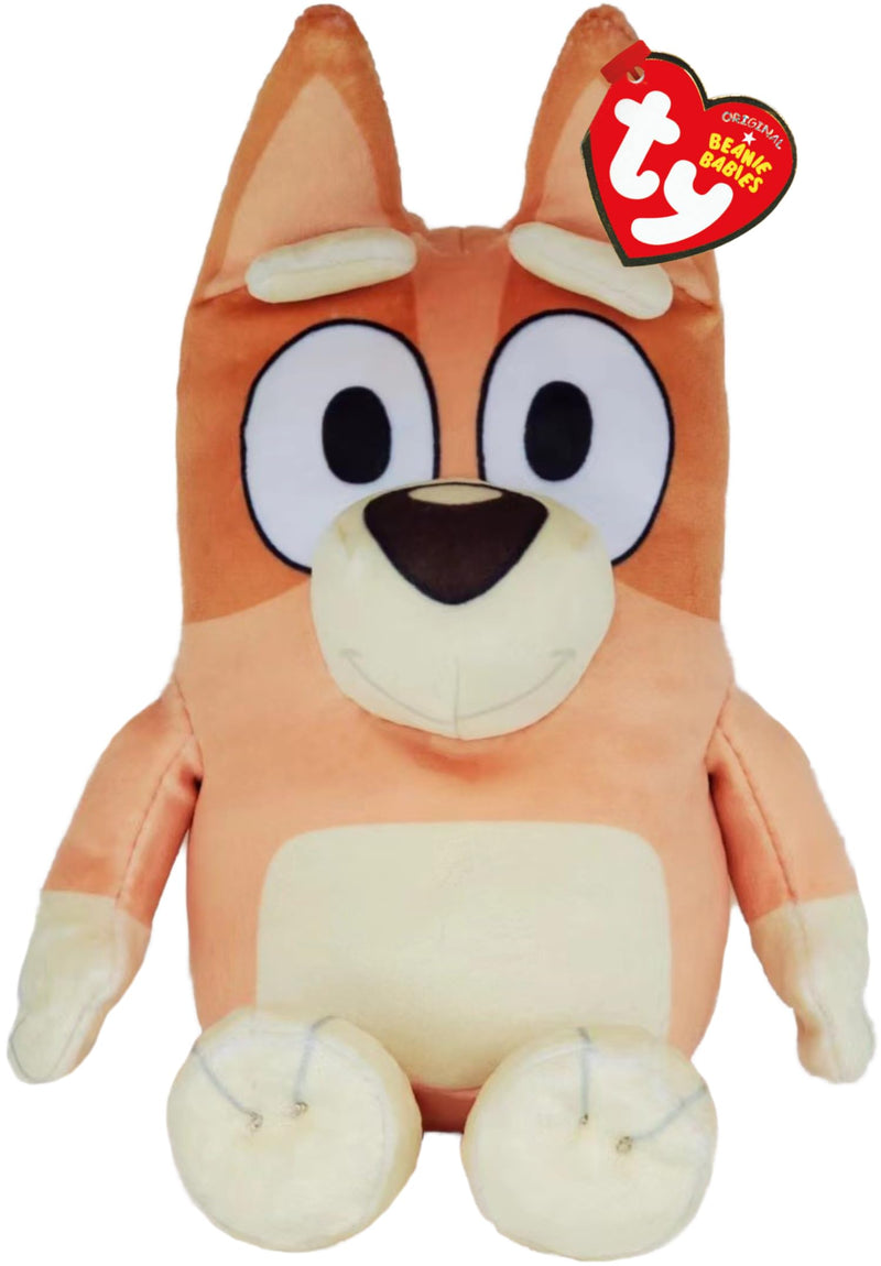 TY Bluey Bingo Soft Plush Toy for Kids, Teddy Bear Collectible Plushie, Stuffed Cuddly Toy for Baby, Official Beanie Babies Range, Soft Toys for Kids