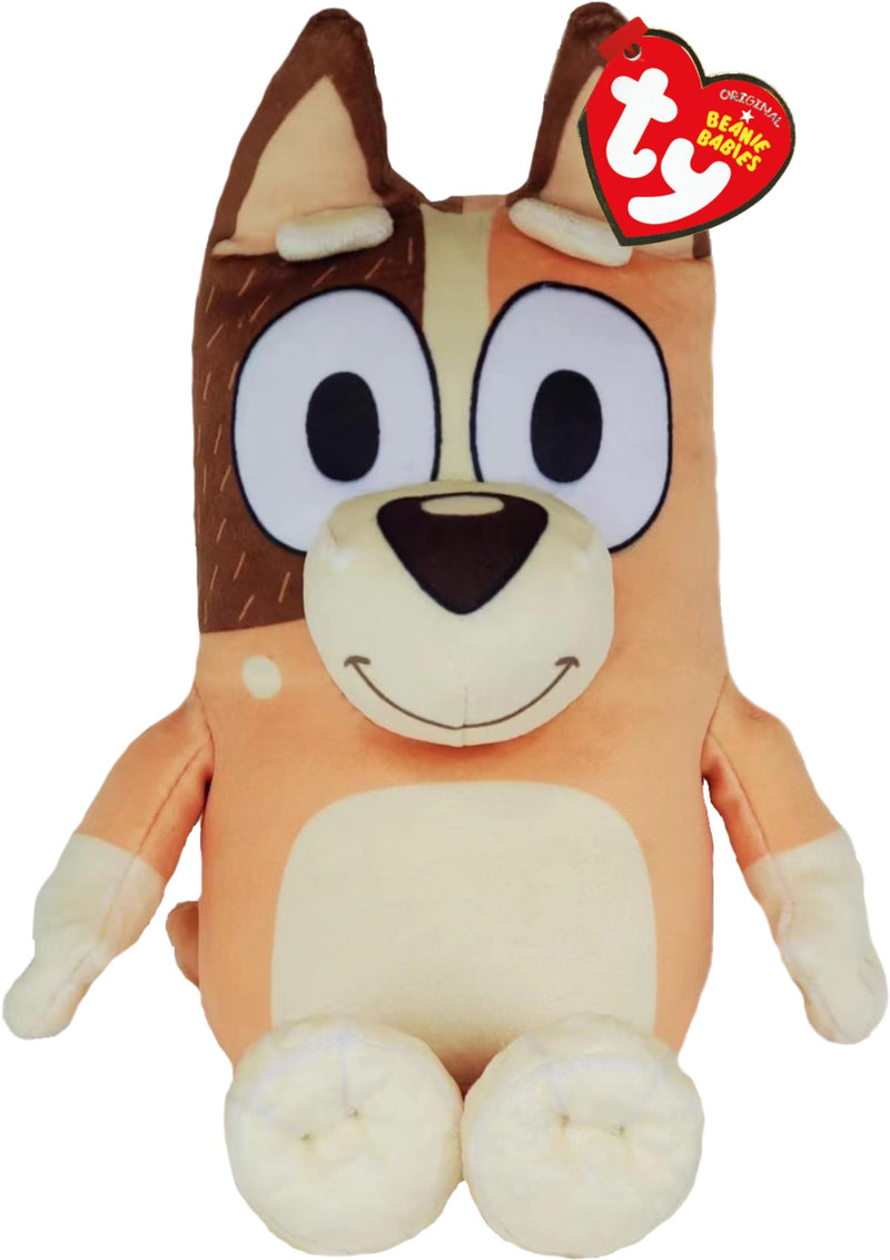 TY Bluey Chilli Soft Plush Toy for Kids, Teddy Bear Collectible Plushie, Stuffed Cuddly Toy for Baby, Official Beanie Babies Range, Soft Toys for Kids