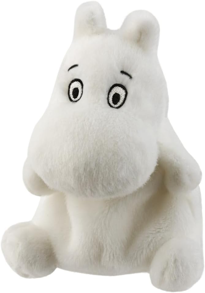 Aurora, 61576, Moomin Palm Pals 5In, Soft Toy, White