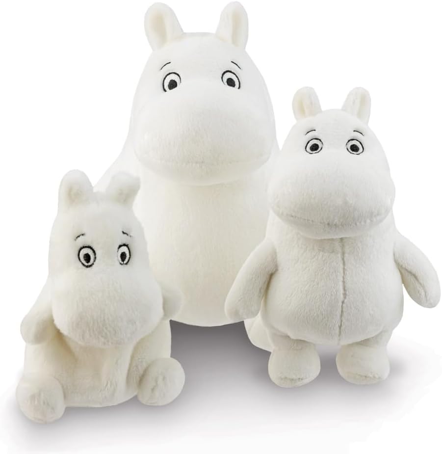Aurora, 61576, Moomin Palm Pals 5In, Soft Toy, White
