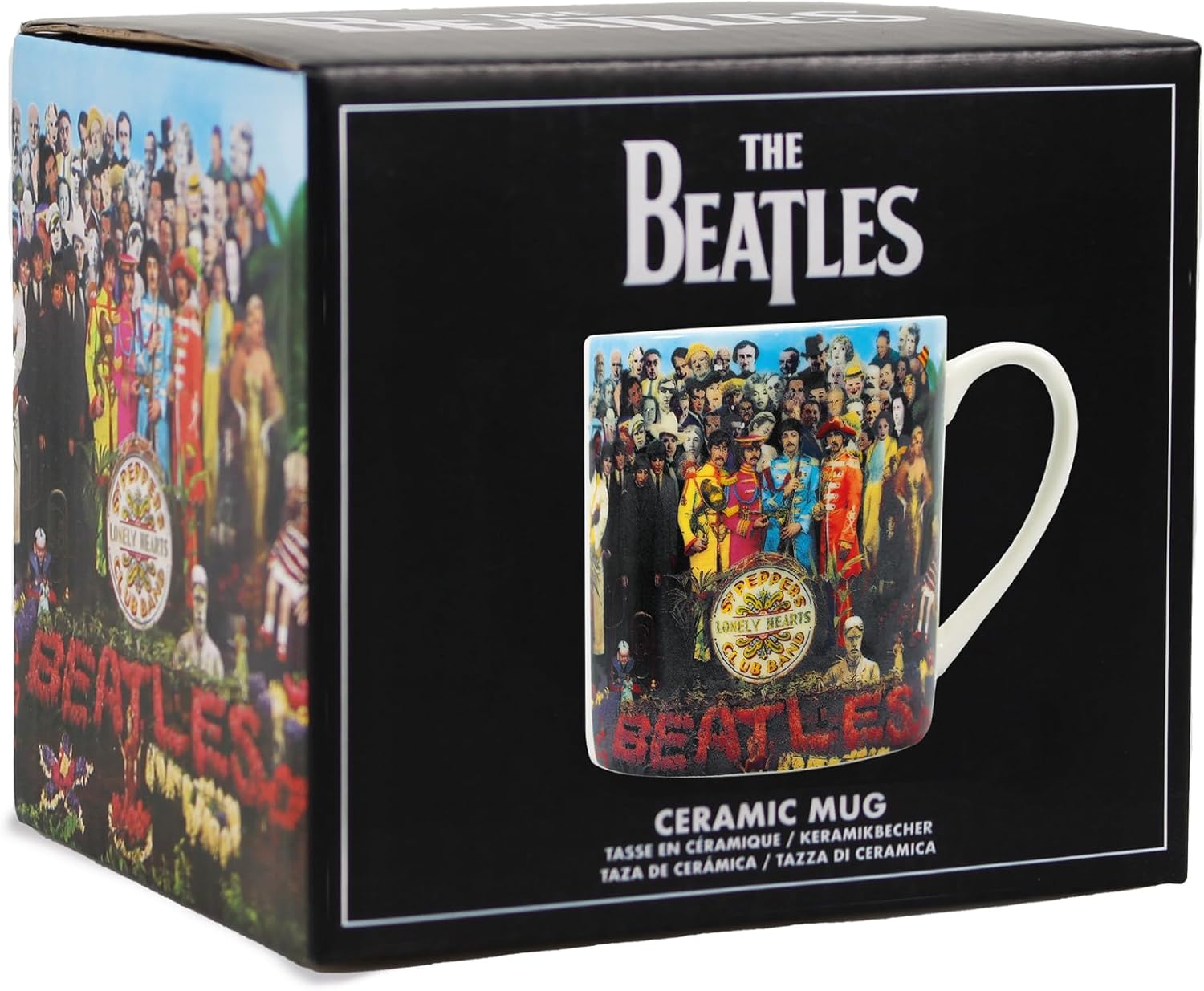 The Beatles Mug SGT Pepper Official White Boxed One Size