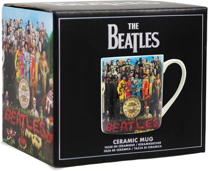 The Beatles Mug SGT Pepper Official White Boxed One Size
