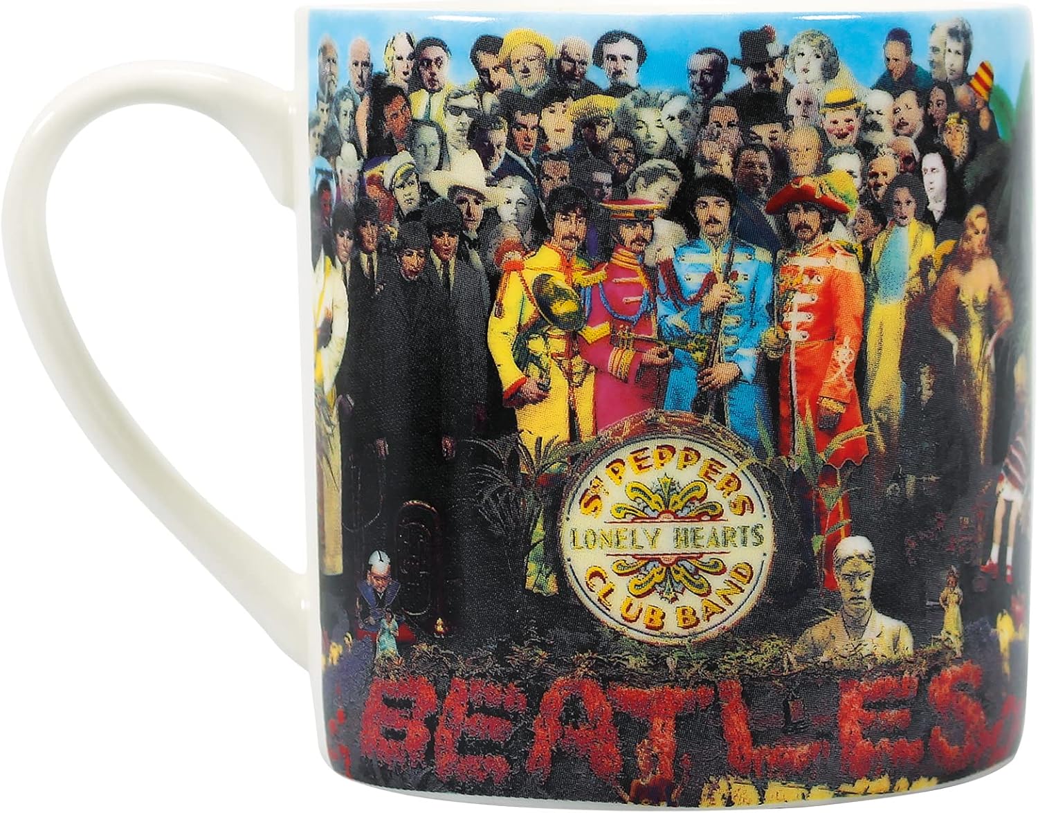 The Beatles Mug SGT Pepper Official White Boxed One Size