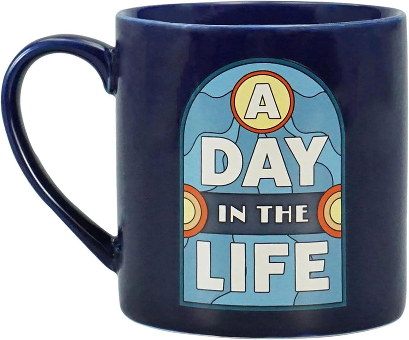 Half Moon Bay The Beatles A Day in The Life Coffee Mug | Tea Mug & Dad Mug | Beatles Gifts & Music Gifts for Men | Beatles Tea Mugs | Novelty Mug | Dad Gifts & Dad Birthday Gifts | Music Gifts