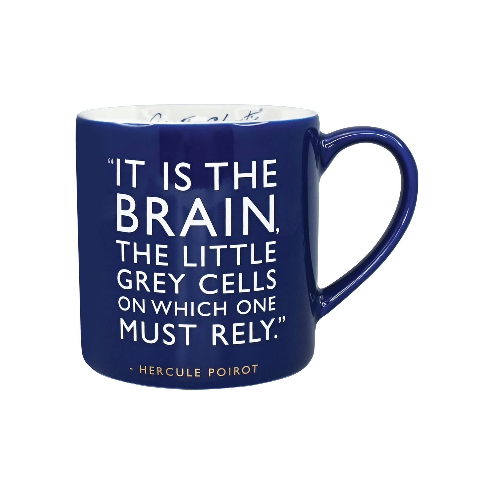 Agatha Christie - Everyday Mugs - Agatha Christie Mug - Little Grey Cells