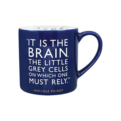 Agatha Christie - Everyday Mugs - Agatha Christie Mug - Little Grey Cells