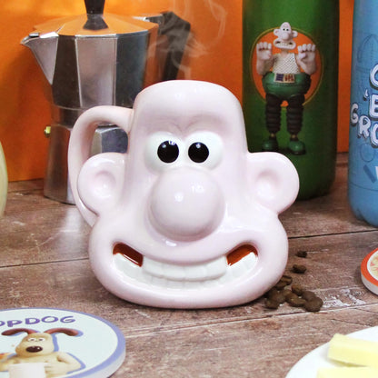 Aardman - Shaped Mugs - Wallace & Gromit Wallace Boxed Shaped Mug