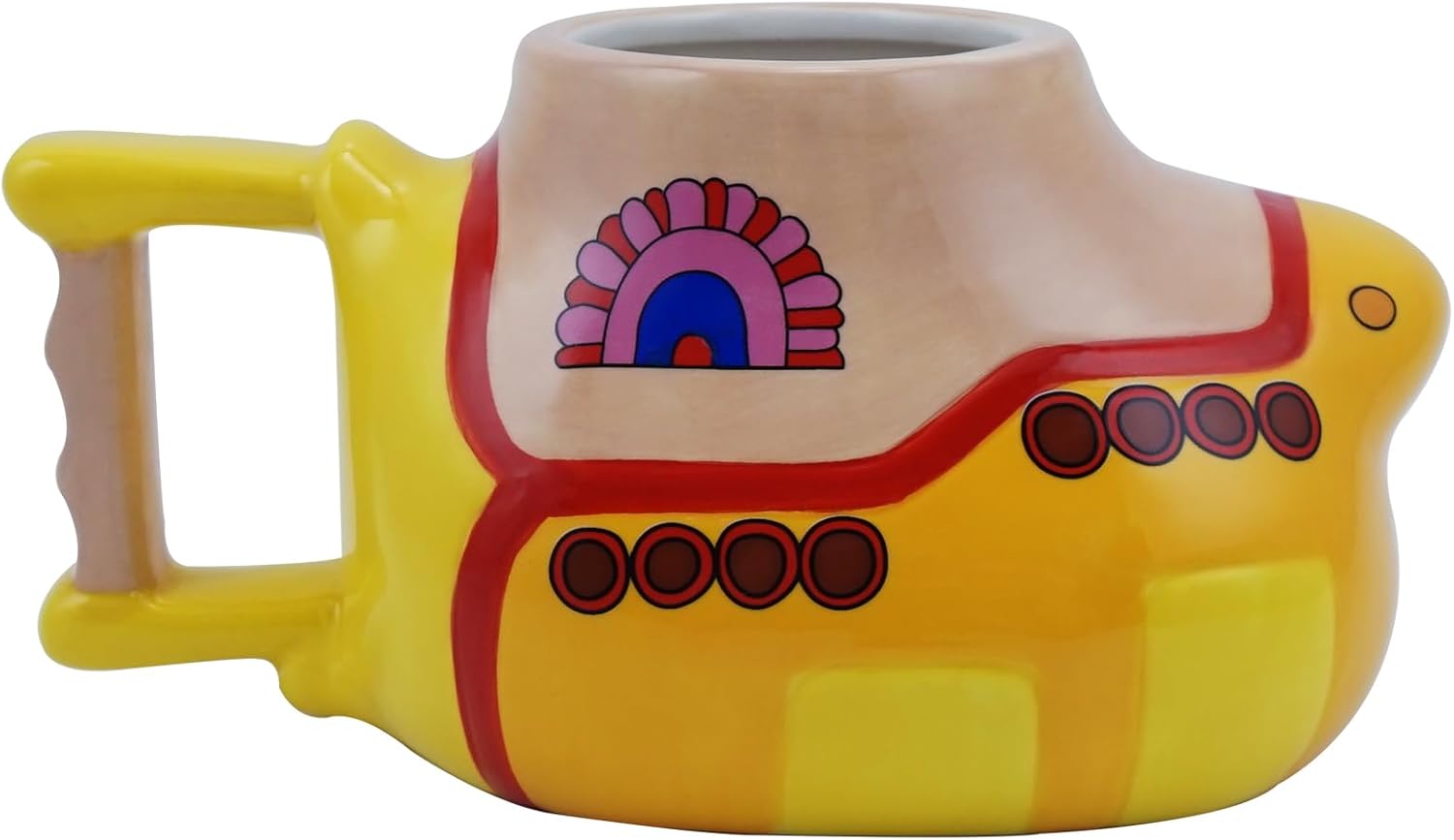 Half Moon Bay Beatles Ceramic Mug - Coffee & Tea Mugs | Beatles Gifts | Yellow Submarine Tea Cup