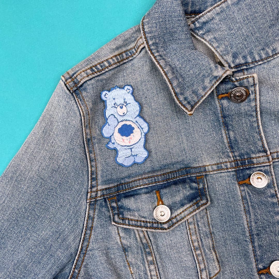 Classic Grumpy Bear Sew on Patch | Care Bears Official Merchandise
