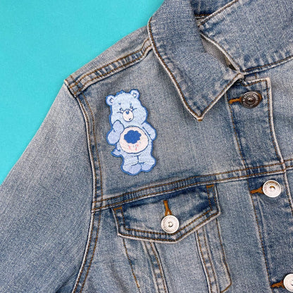 Classic Grumpy Bear Sew on Patch | Care Bears Official Merchandise