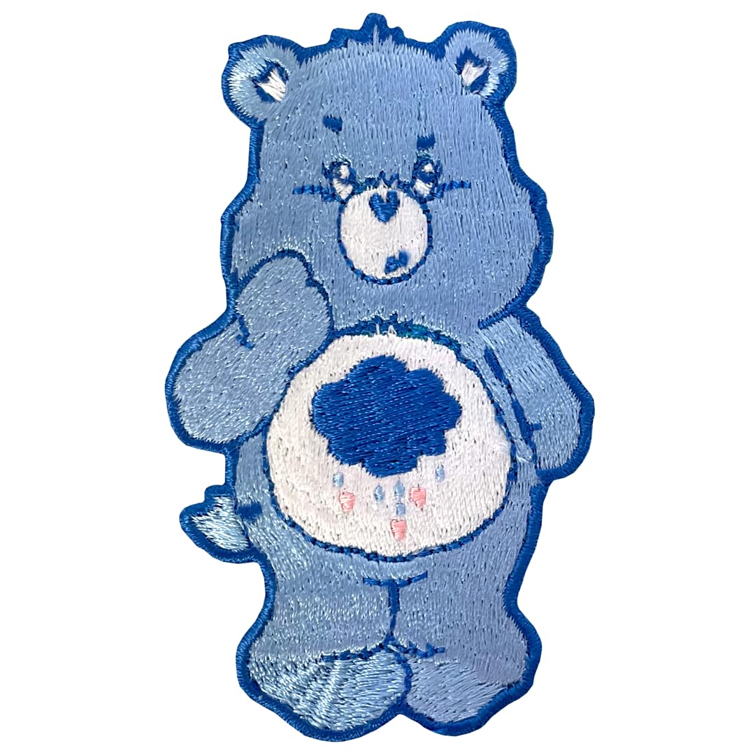 Classic Grumpy Bear Sew on Patch | Care Bears Official Merchandise
