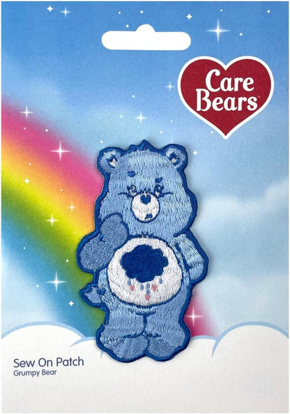 Classic Grumpy Bear Sew on Patch | Care Bears Official Merchandise