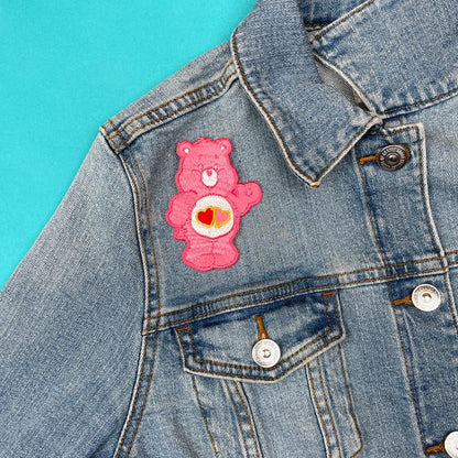 Classic Love a Lot Bear Sew on Patch | Care Bears Official Merchandise